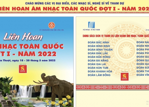 Liên hoan Âm nhạc toàn quốc đợt I – năm 2022 tại thành phố Buôn Ma Thuột, tỉnh Đắk Lắk