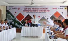 Khai mạc Cuộc thi Cà phê đặc sản Việt Nam năm 2021