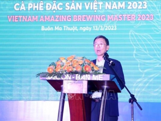 Bế mạc và trao giải Cuộc thi pha chế cà phê đặc sản Việt Nam 2023