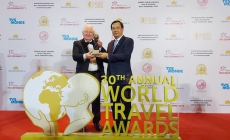 Cục Du lịch Quốc gia Việt Nam được vinh danh tại giải thưởng Du lịch Thế giới